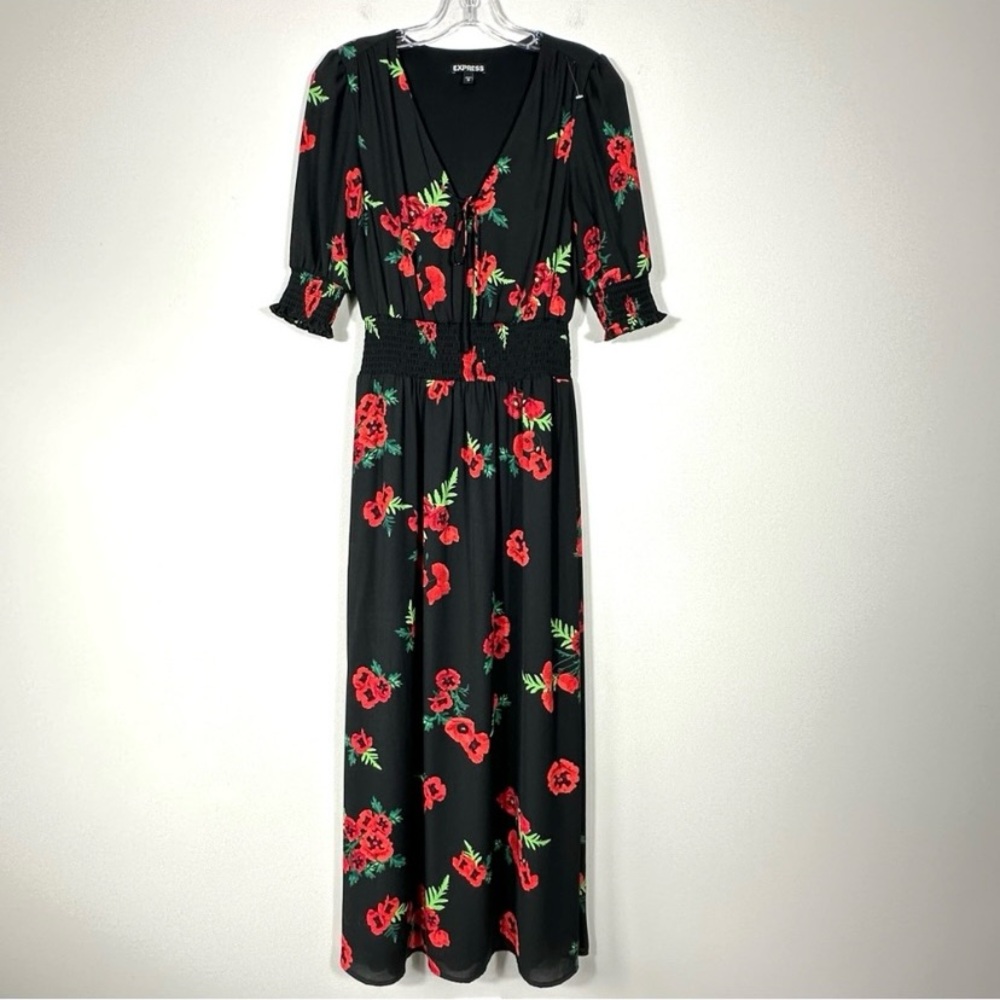 Black Floral Dress